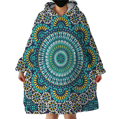 Mandala Wearable Hoodie Blanket