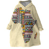 Sleepwish Africa Continent Blanket Hoodie