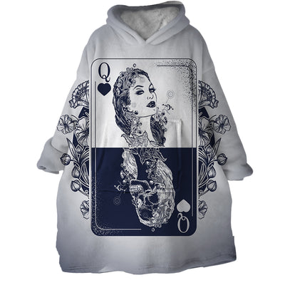 Printed Poker Hoodie Fashion