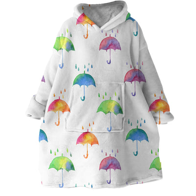 Rainy Brelly Hoodie Wearable Blanket