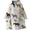 Fleece Wearable Blanket Horse Blanket