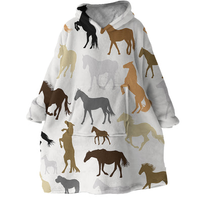 Fleece Wearable Blanket Horse Blanket