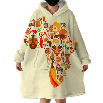 African Ethnic Design Hoodie